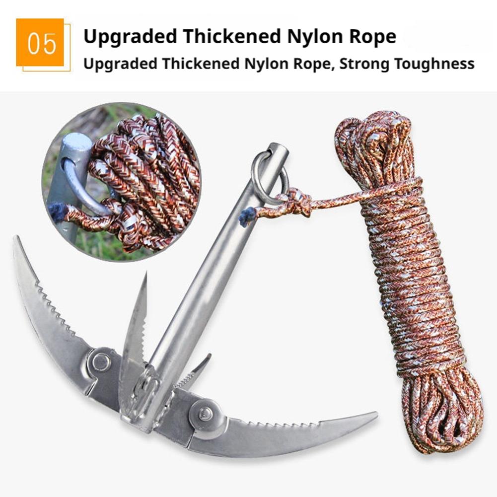 Outdoors Grappling Hook Surviv - đánh giá và giá Fish Finder Gps